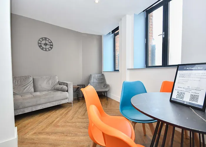 Lovely 3Bed Flat In Central Manchester W Security